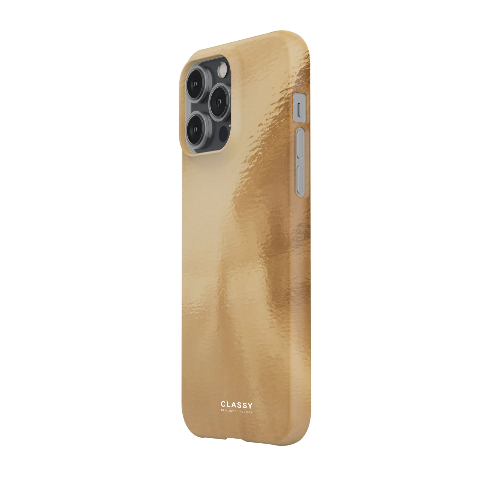 Gold Glossy Design Snap Case side