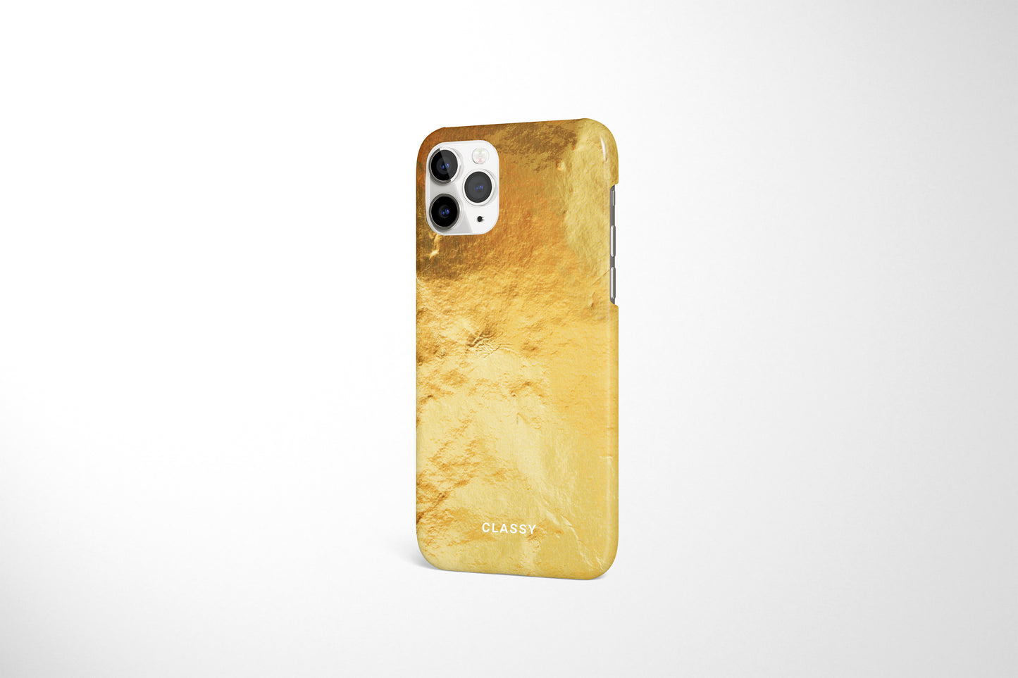 Gold Textured Pattern Snap Case - Classy Cases - Phone Case - iPhone 12 Pro Max - Glossy -