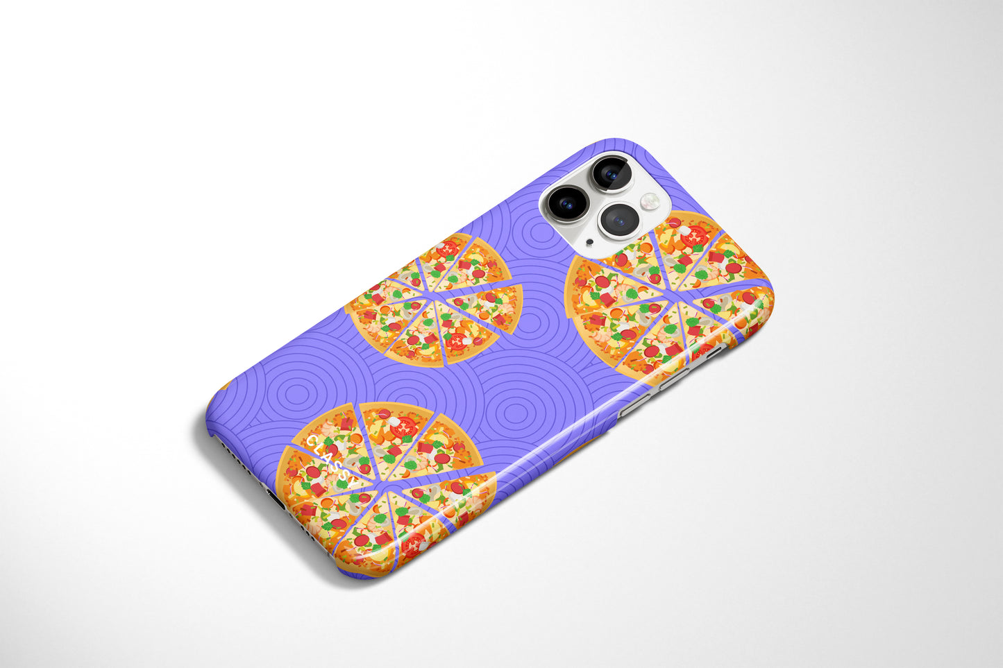 Purple Pizza Snap Case