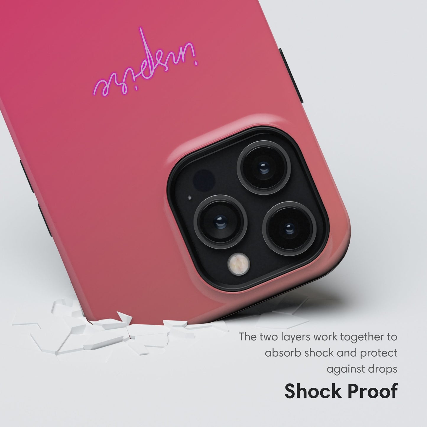 Inspire | Pink Tough Case shockproof