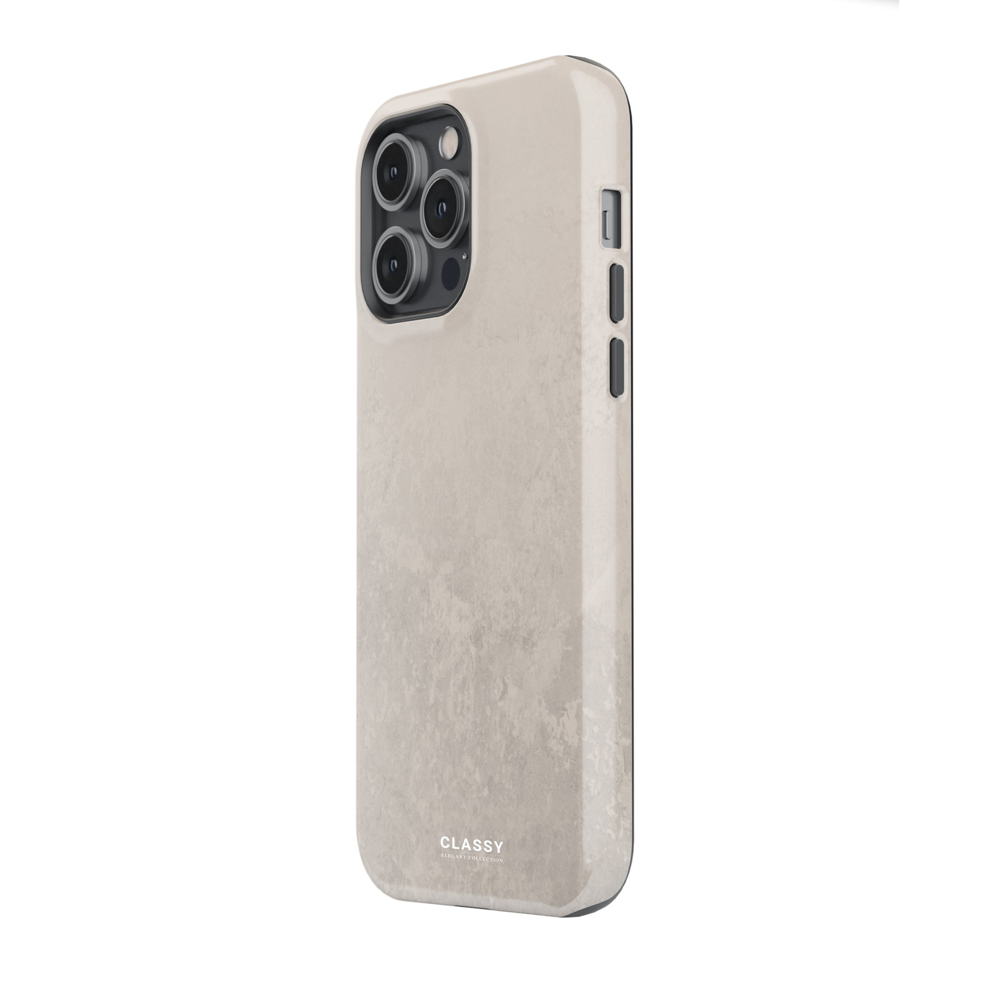 Light Beige Tough Case side