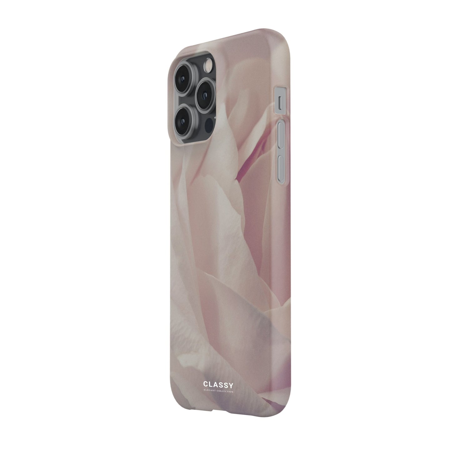 Light Pink Rose Snap Case side