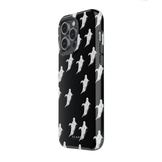 Little Flying Ghosts Black Tough Case - Classy Cases - Phone Case - iPhone 17 - Glossy -