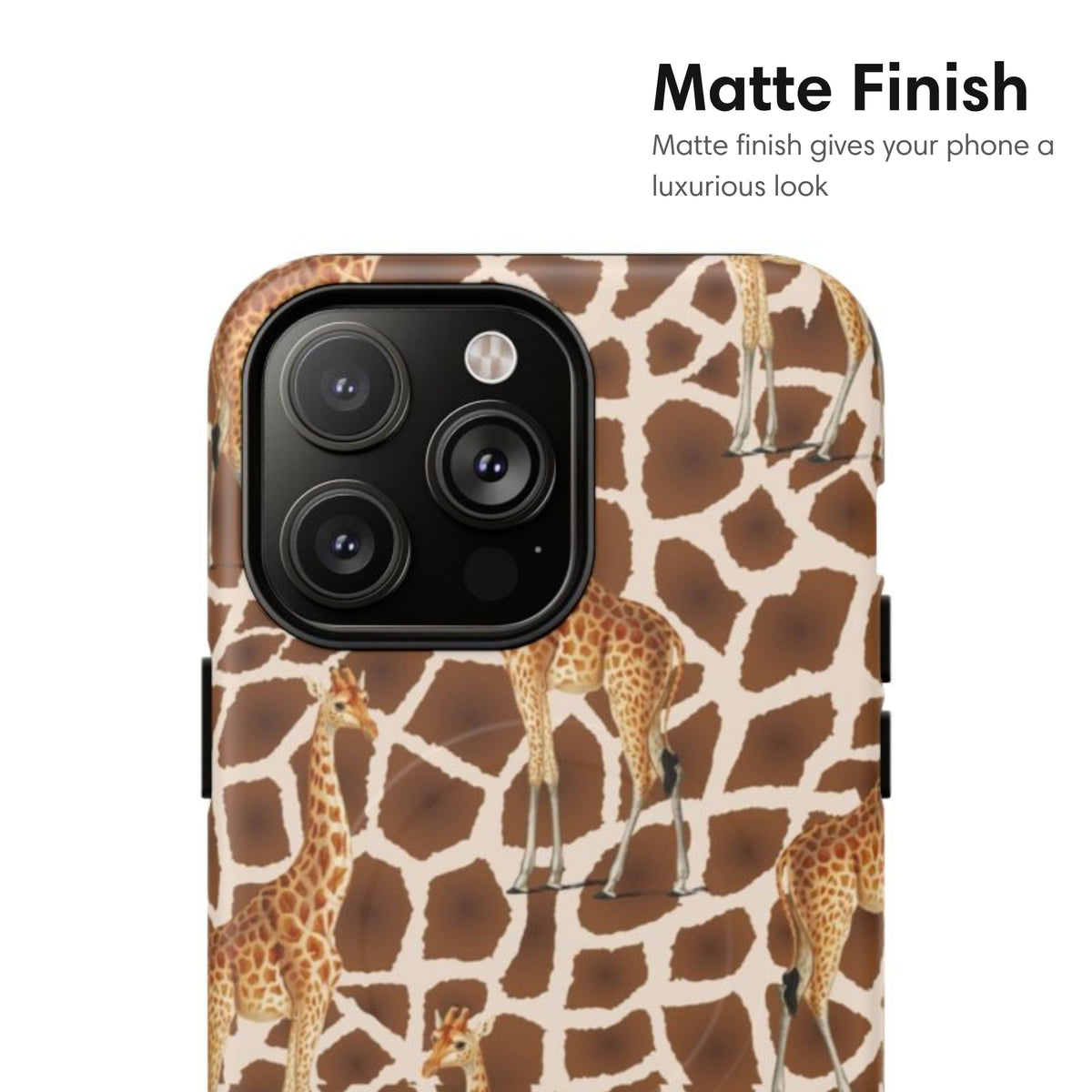 Little Giraffes MagSafe Tough Case - Classy Cases - Phone Case - iPhone 17 - Glossy -