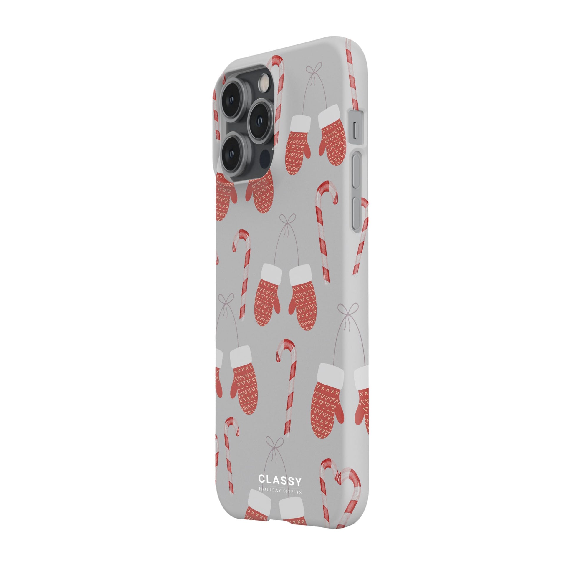 Red Gloves Christmas Snap Case side