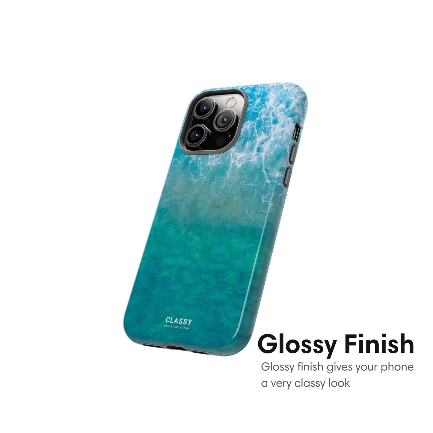 Ocean Breeze Tough Case - Classy Cases - Phone Case - iPhone 17 - Glossy -