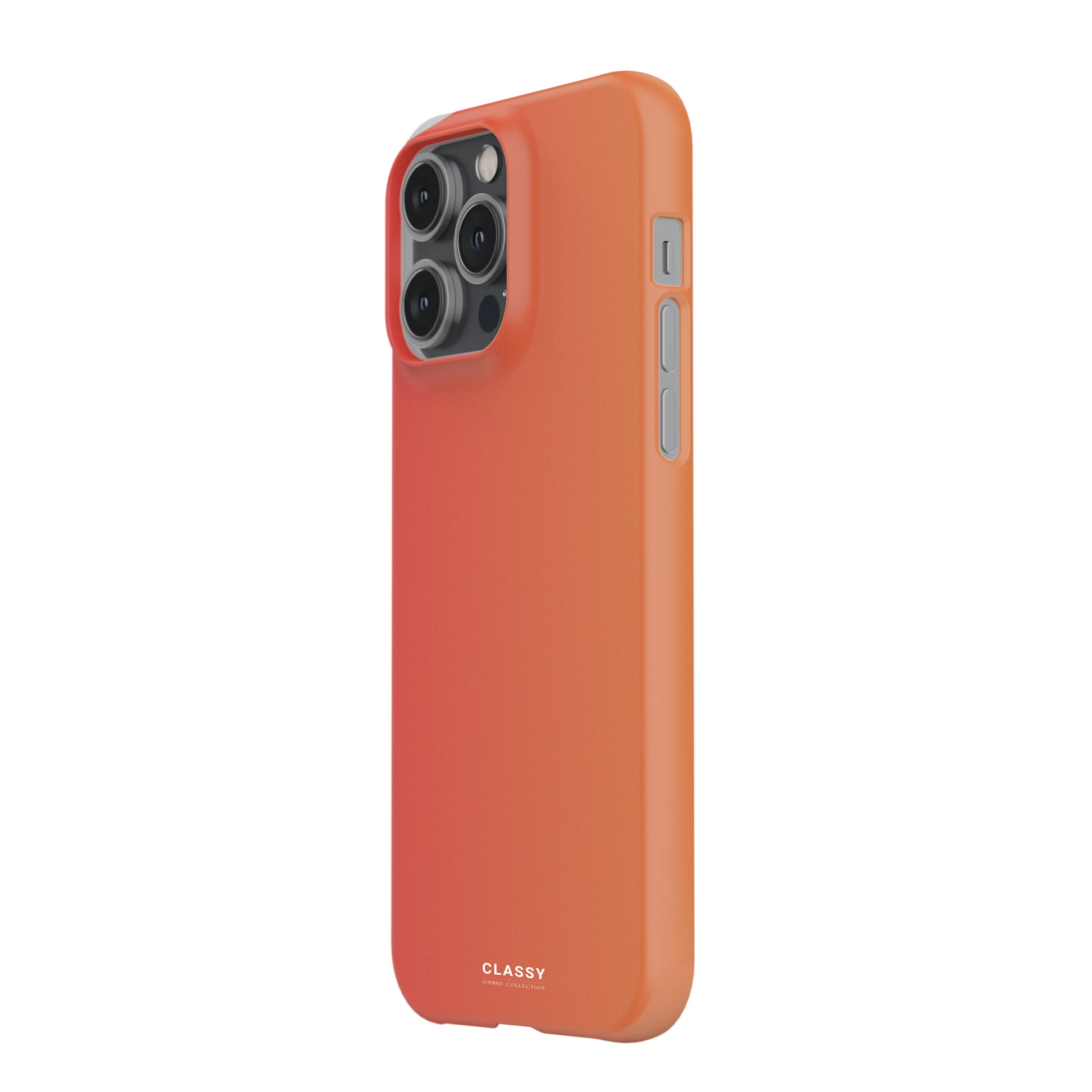Orange Ombre Snap Case side