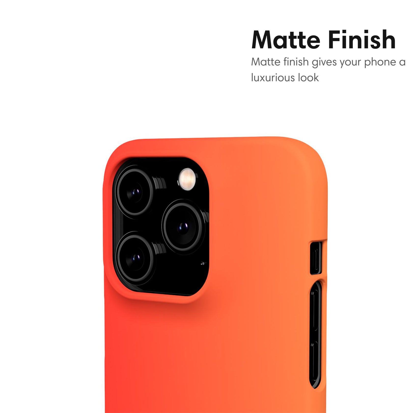 Orange Ombre Snap Case matte