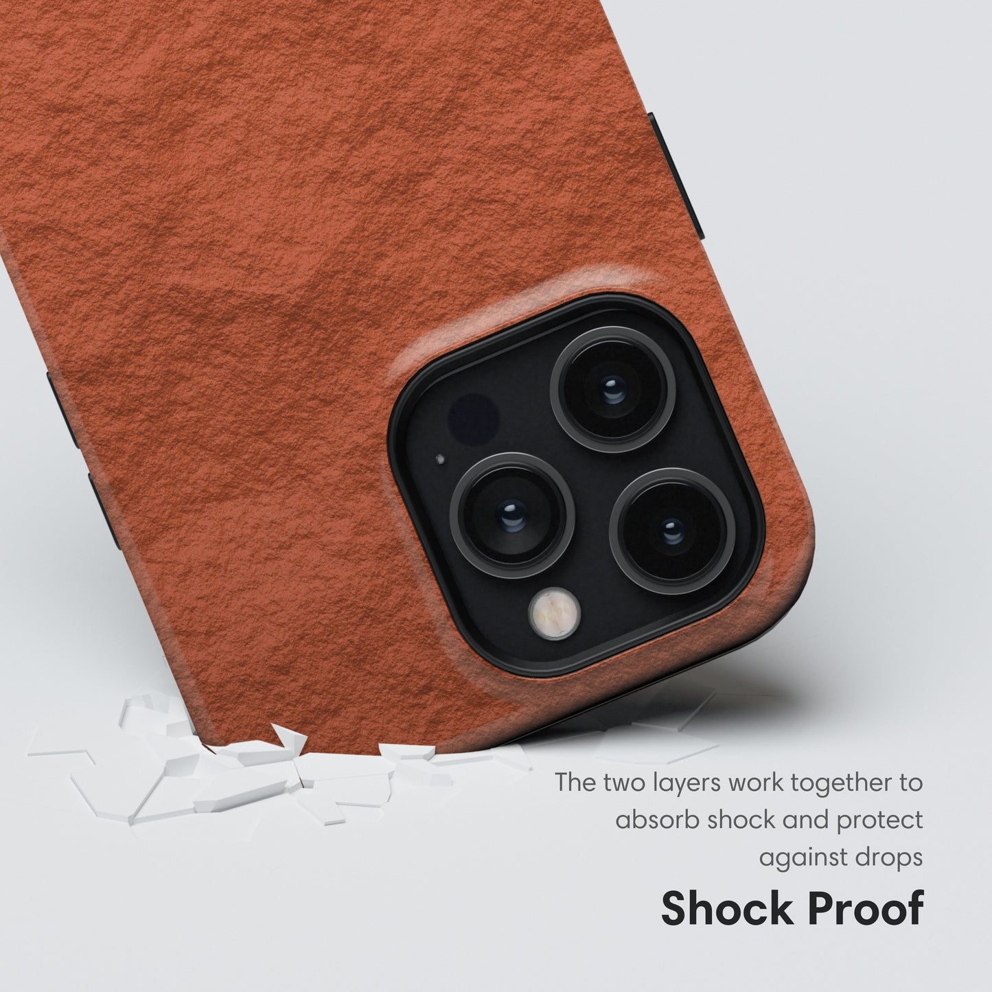 Orange Paper Tough Case shockproof