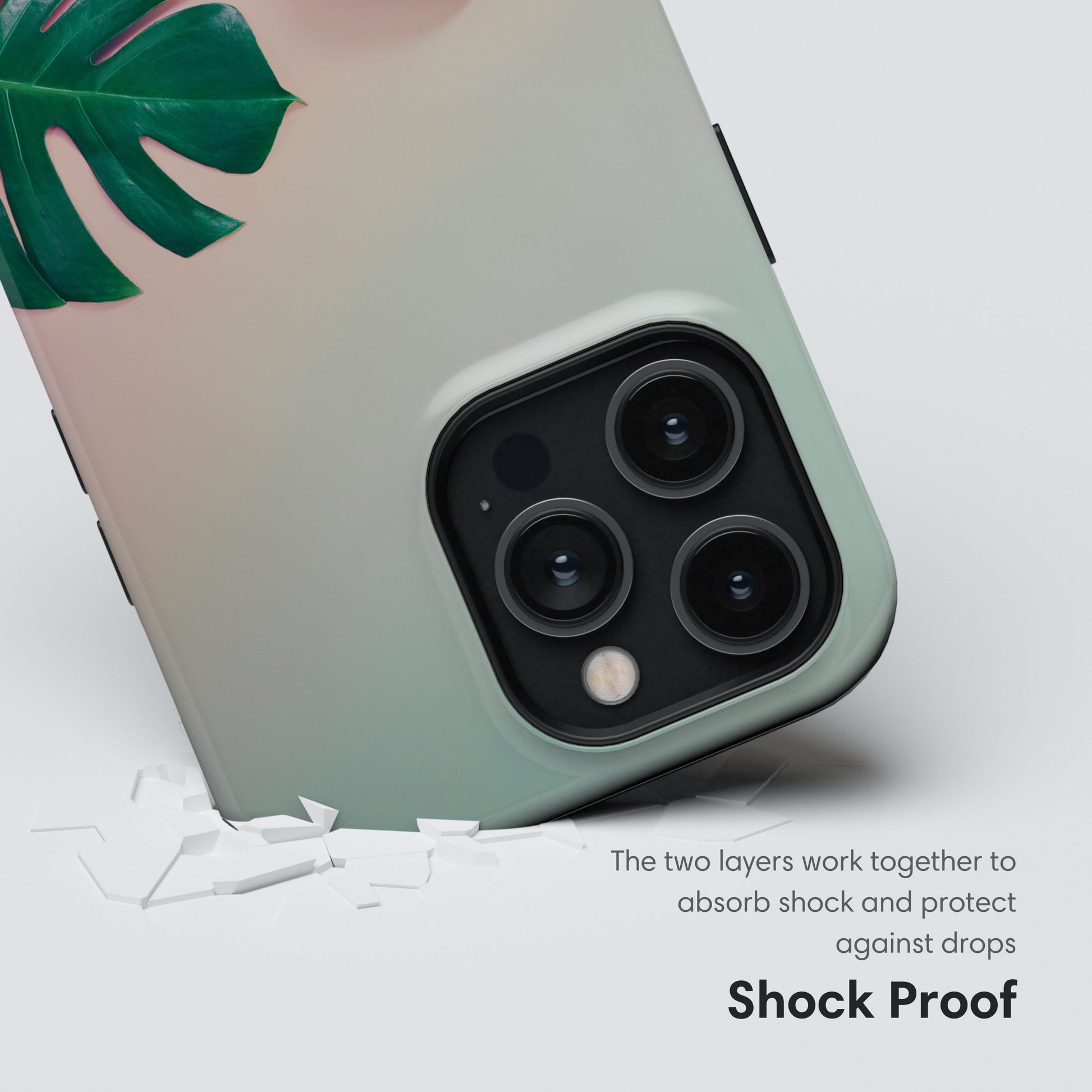 Palm Leaves Simple Tough Case shockproof