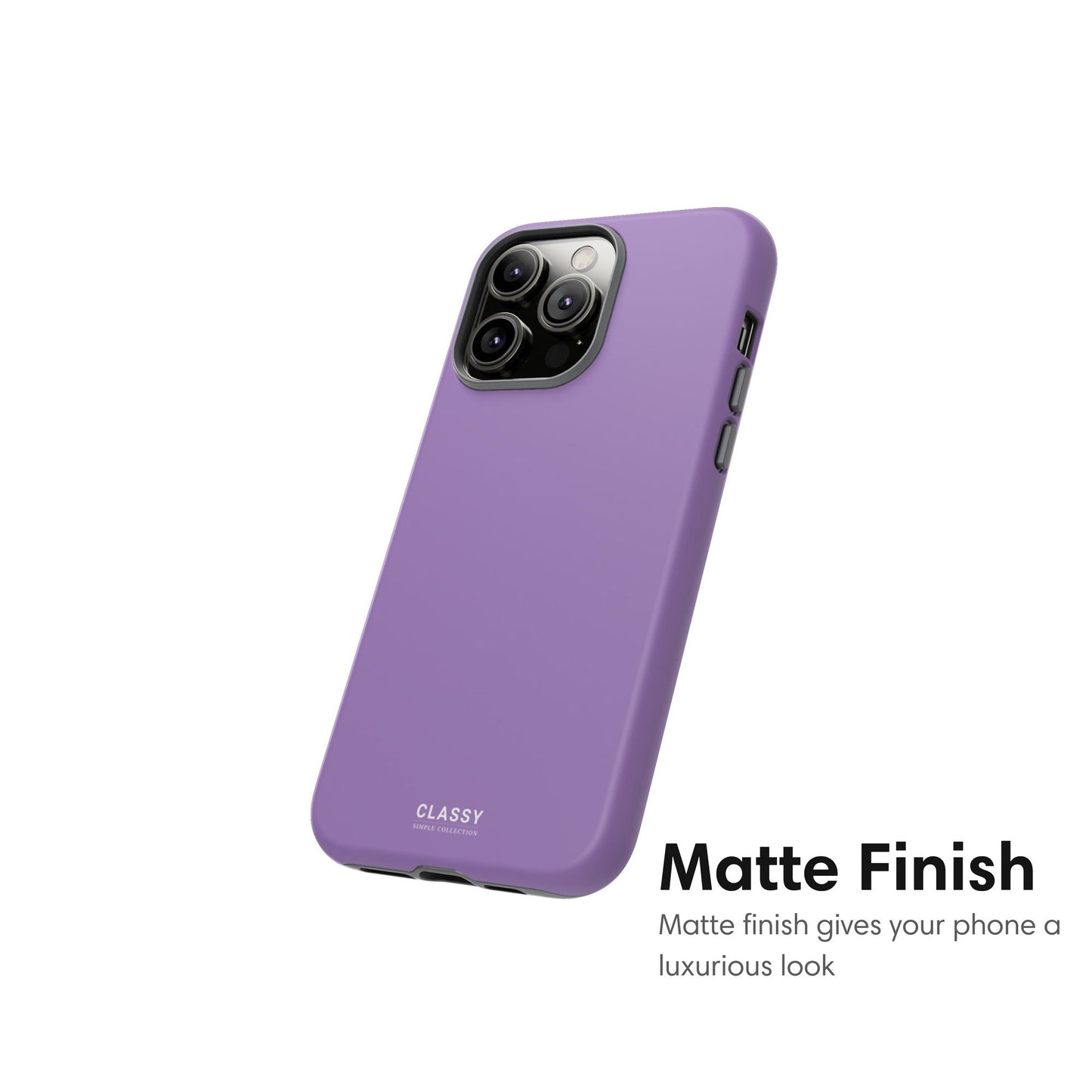 Pastel Purple Tough Case - Classy Cases - Phone Case - iPhone 17 - Glossy -
