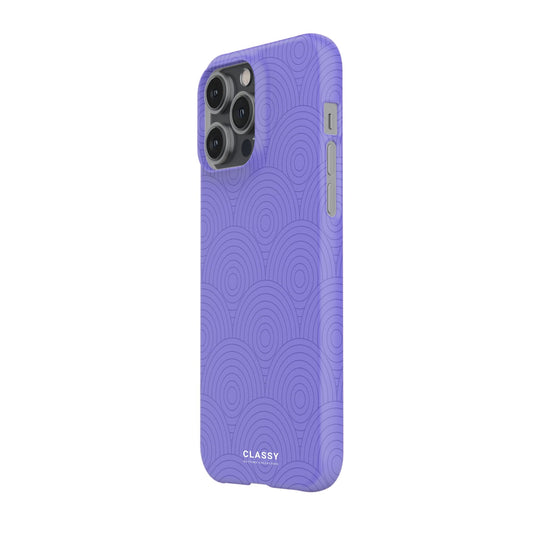 Purple Circles Snap Case - Classy Cases - Phone Case - iPhone 17 - Glossy -