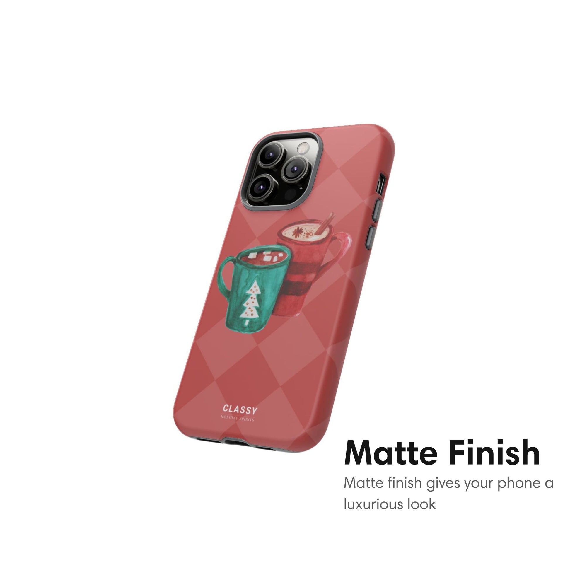 Christmas Tough Case with Mugs matte