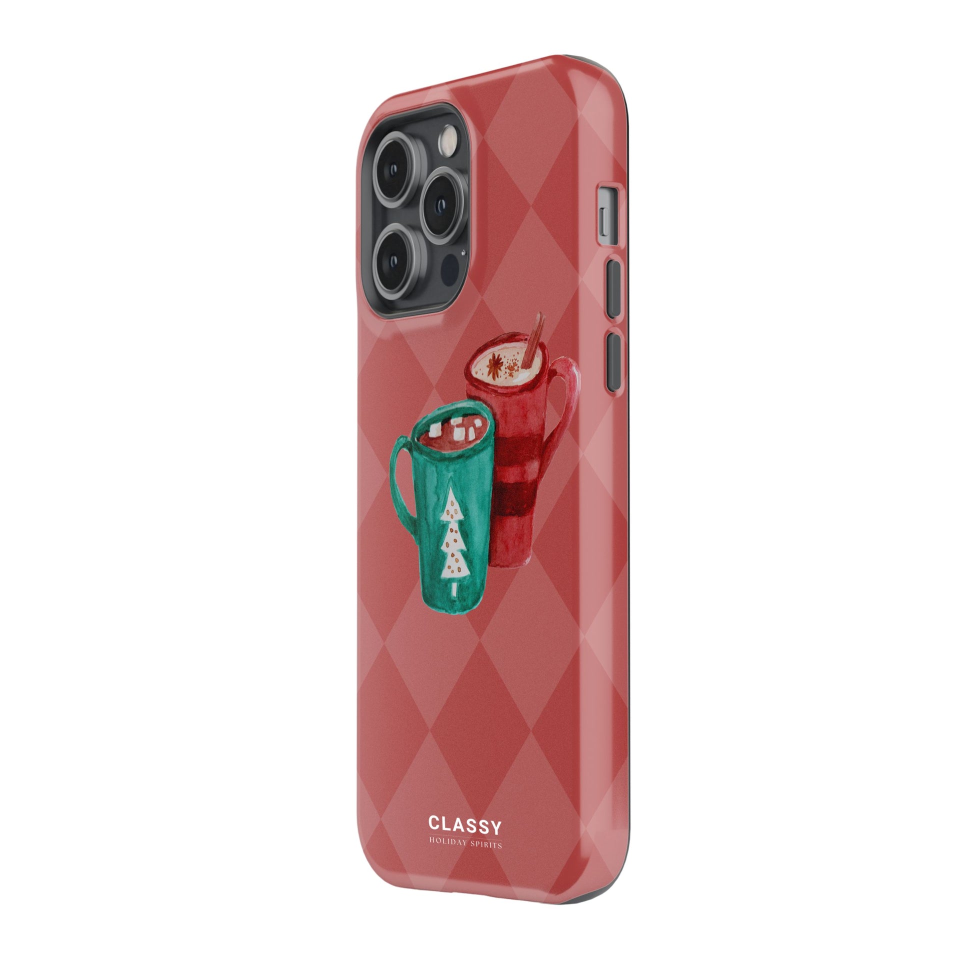 Christmas Tough Case with Mugs side