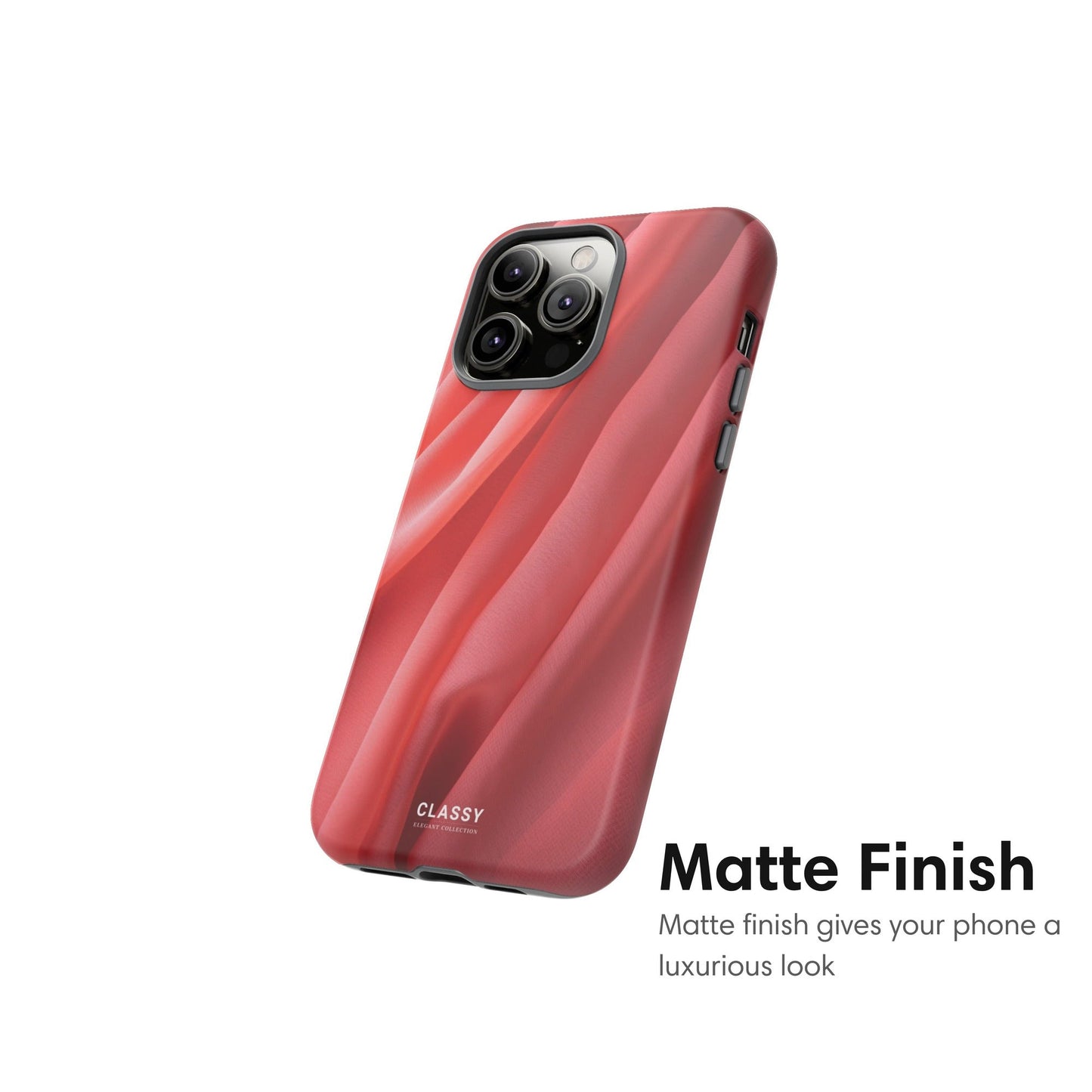 Waves Elegant Tough Case - Classy Cases - Phone Case - iPhone 17 - Glossy -