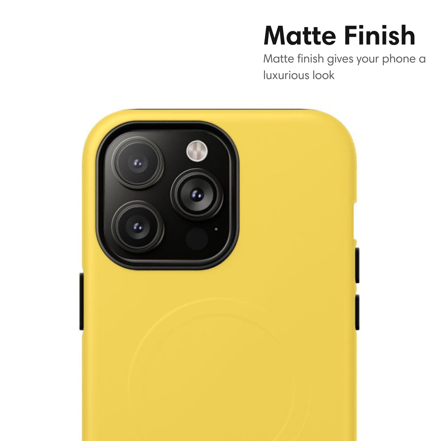 MagSafe Yellow Tough Case matte