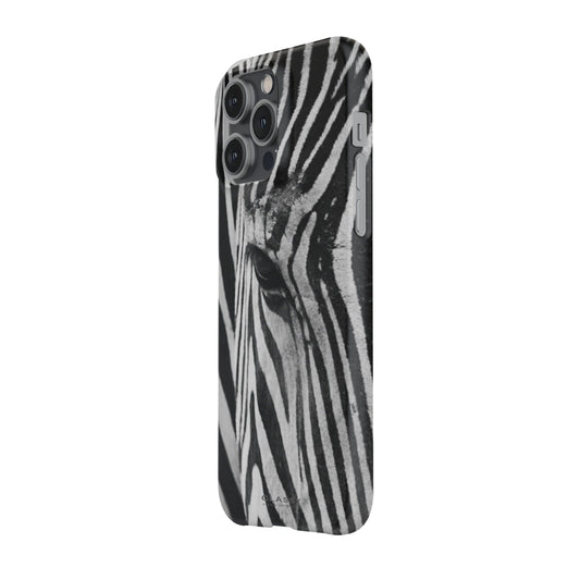 Zebra Head Snap Case - Classy Cases - Phone Case - iPhone 17 - Glossy -
