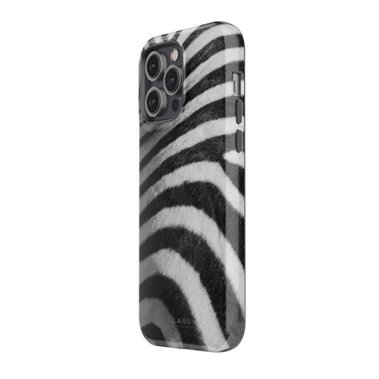 Zebra Stripes Tough Case - Classy Cases - Phone Case - iPhone 17 - Glossy -