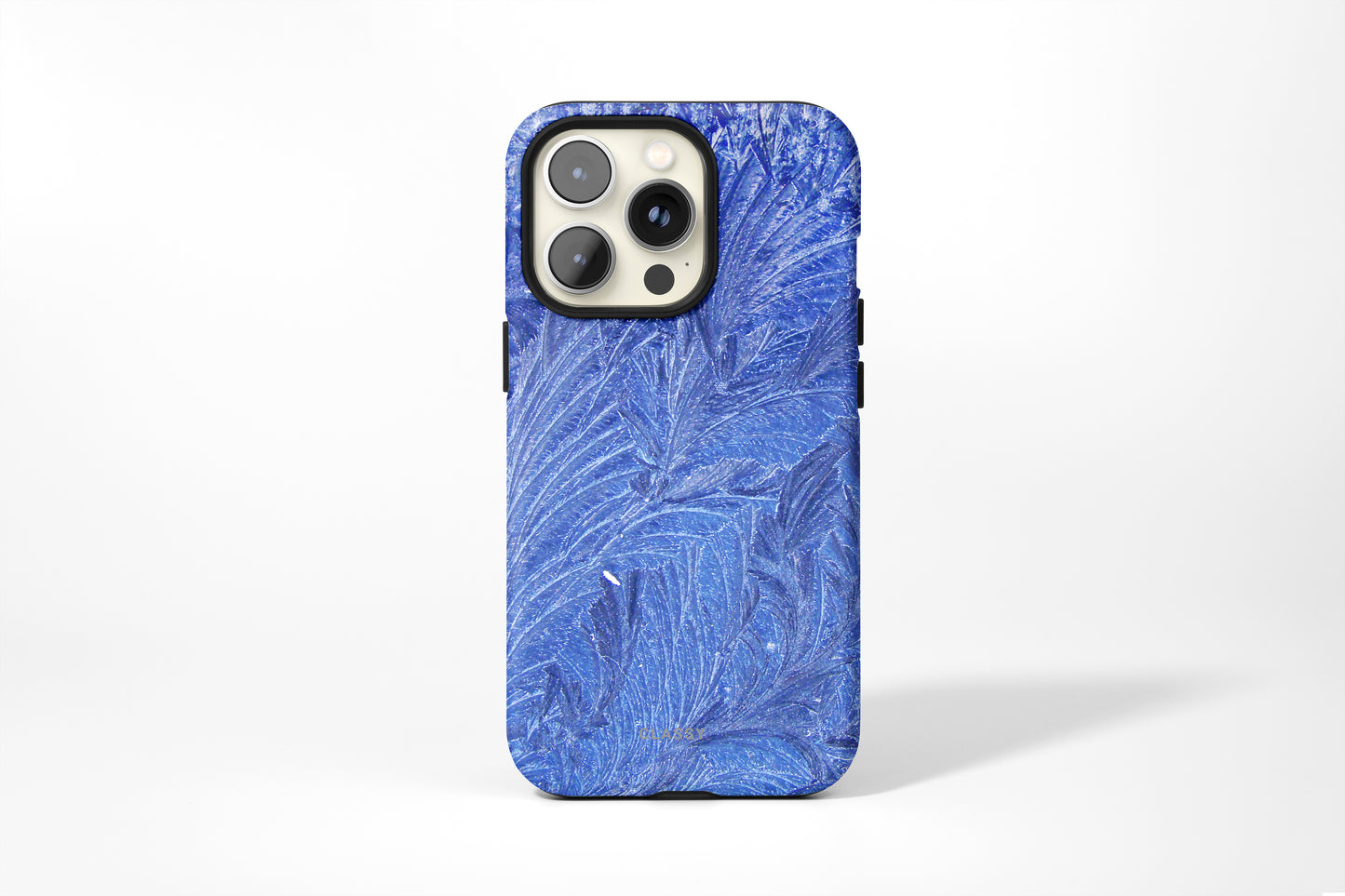 Blue Leaves Tough Case - Classy Cases - Phone Case - Samsung Galaxy S22 - Glossy -
