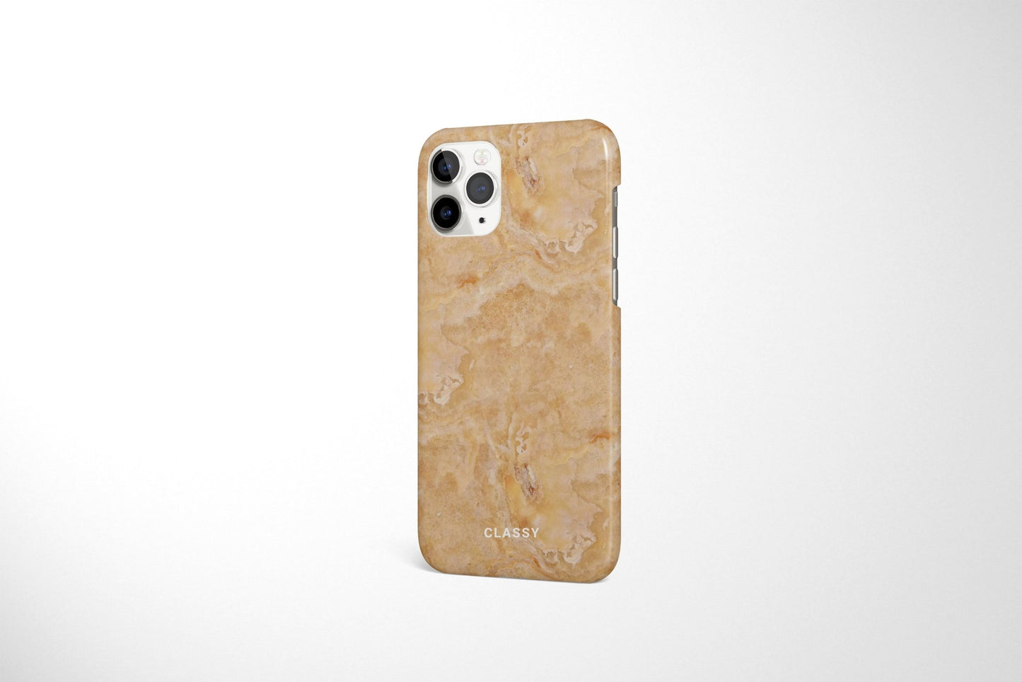 Beige Marble Snap Case - Classy Cases - Phone Case - iPhone 14 - Glossy -