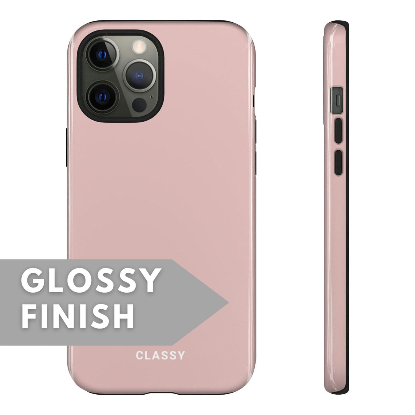 Beige Tough Case - Classy Cases - Phone Case - Samsung Galaxy S22 - Glossy -