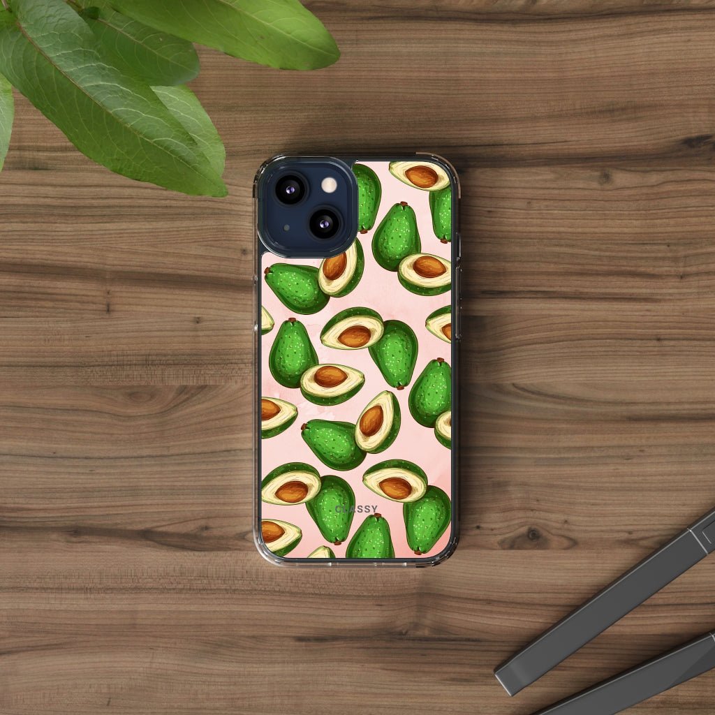 Big Avocados Clear Case - Classy Cases - Phone Case - iPhone 13 - With gift packaging -