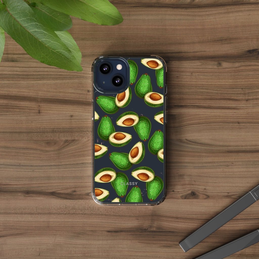 Big Avocados Clear Case - Classy Cases - Phone Case - iPhone 13 - With gift packaging -