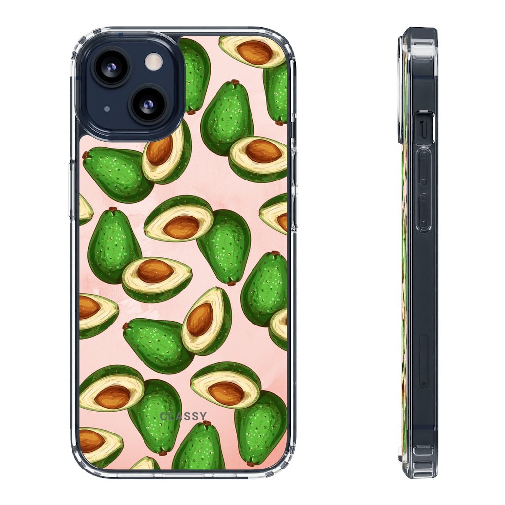 Big Avocados Clear Case - Classy Cases - Phone Case - iPhone 13 - With gift packaging -