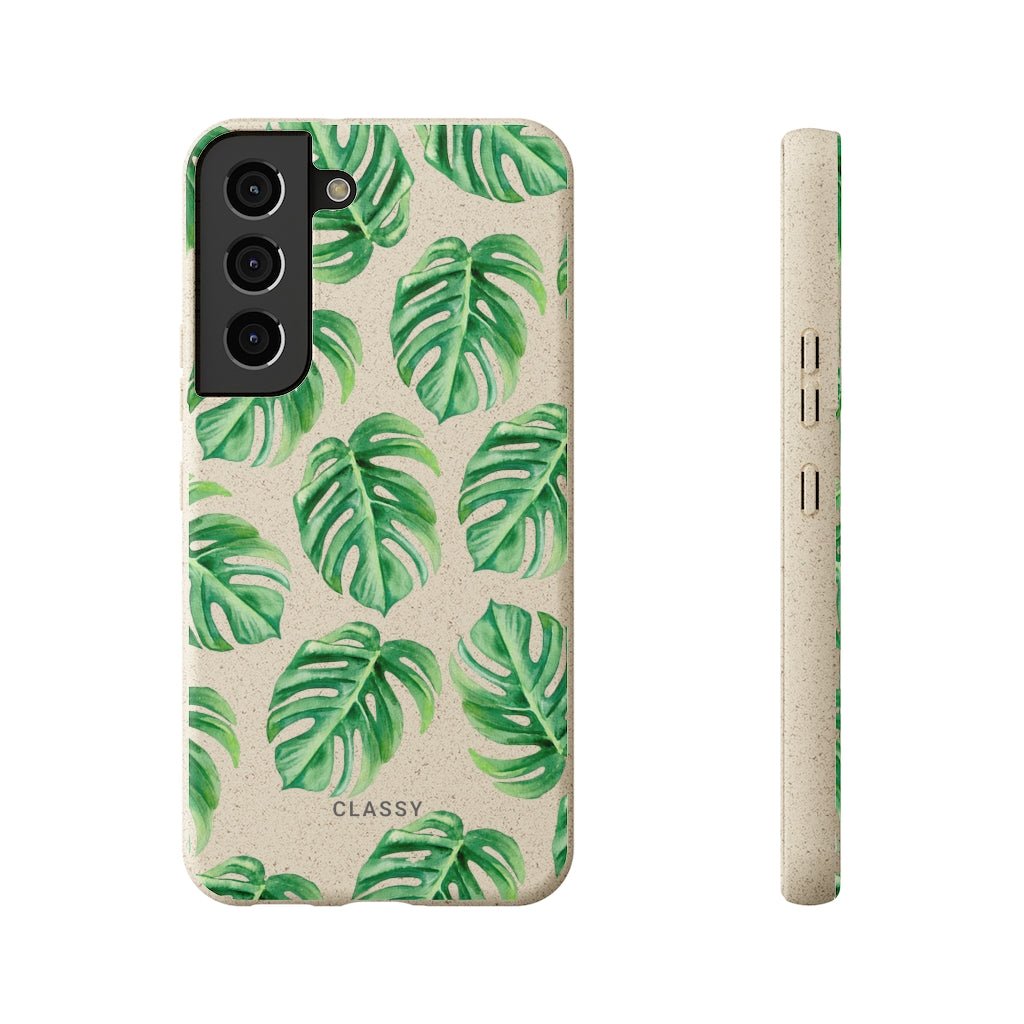 Big Leaves Biodegradable Case - Classy Cases