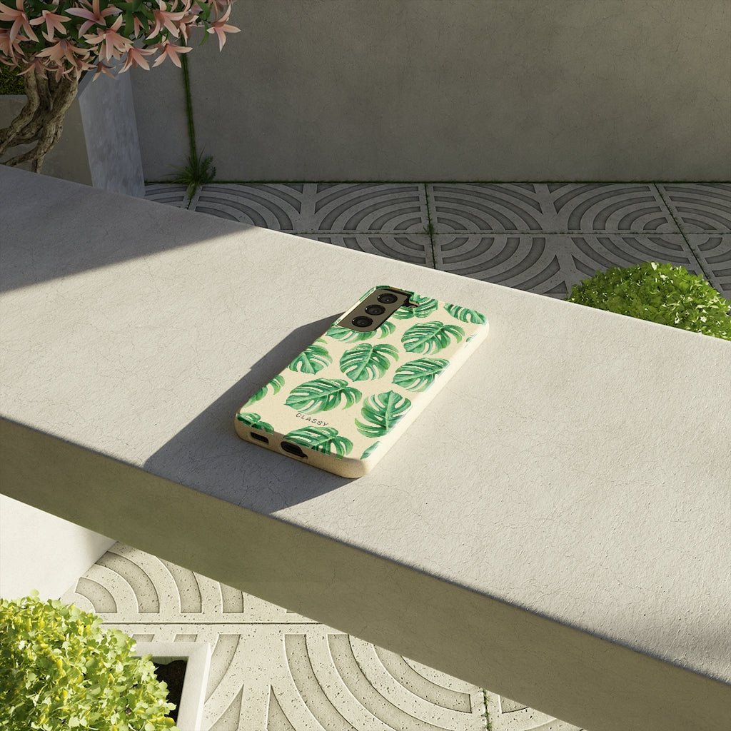 Big Leaves Biodegradable Case - Classy Cases