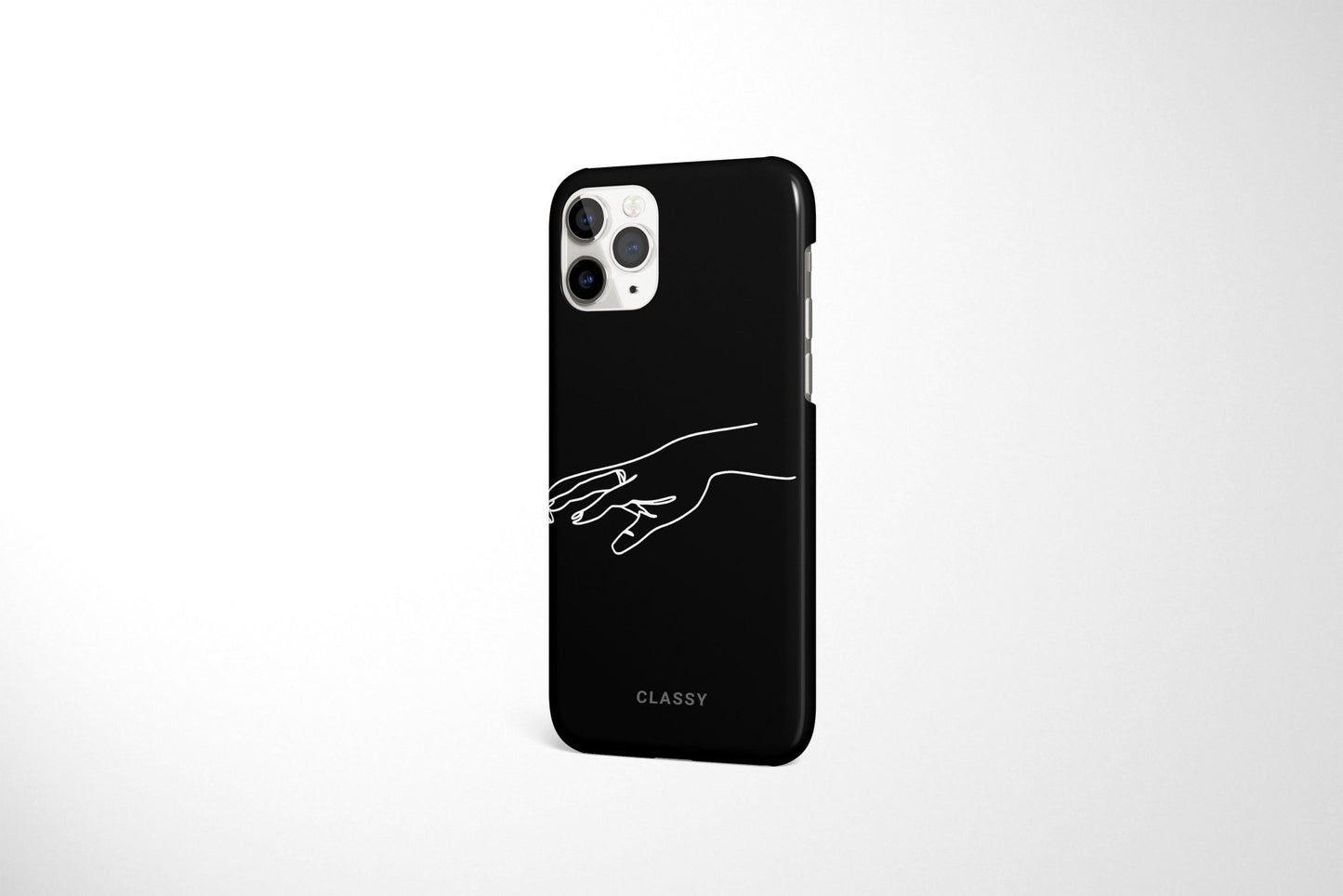 Black Couple Hands Snap Case - Classy Cases - Phone Case - iPhone 12 Pro Max - Glossy -