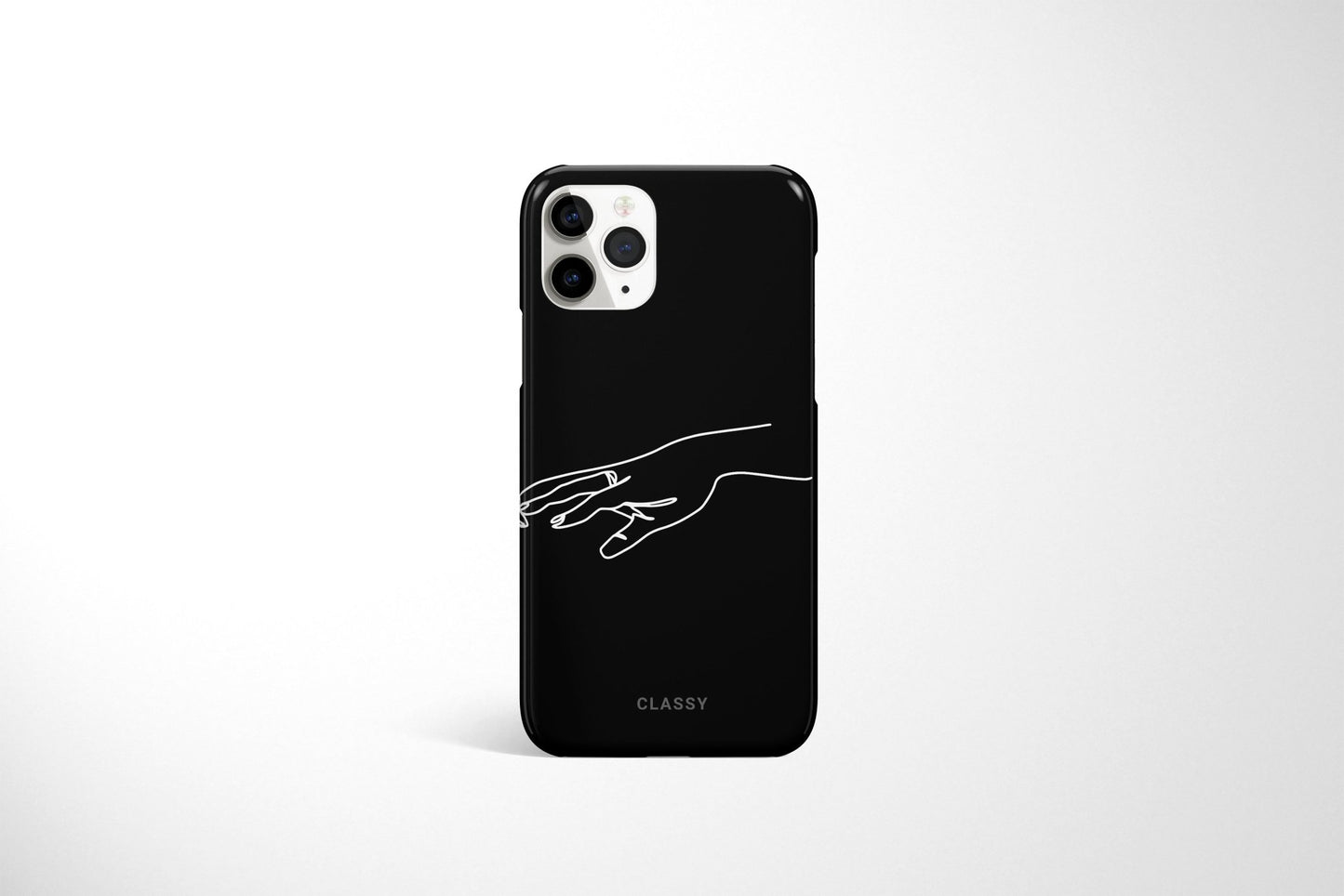 Black Couple Hands Snap Case - Classy Cases - Phone Case - iPhone 12 Pro Max - Glossy -