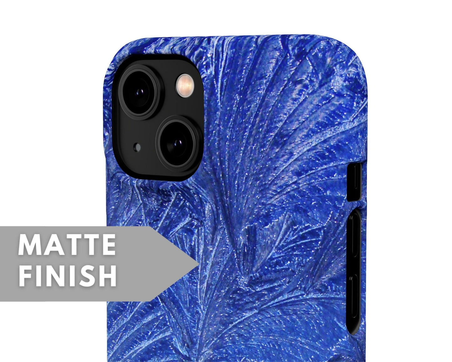 Blue Leaves Snap Case - Classy Cases