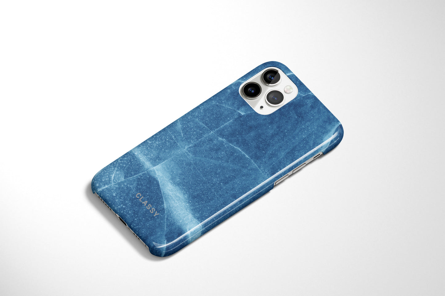 Blue Marble Snap Case - Classy Cases - Phone Case - iPhone 12 Pro Max - Glossy -