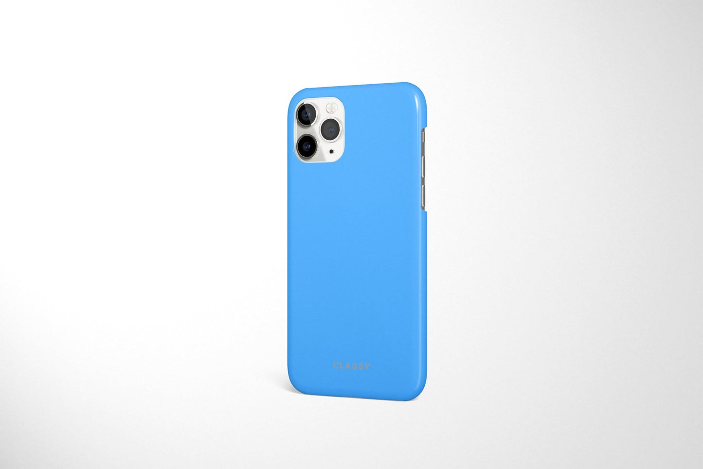 Blue Snap Case - Classy Cases - Phone Case - iPhone 12 Pro Max - Glossy -