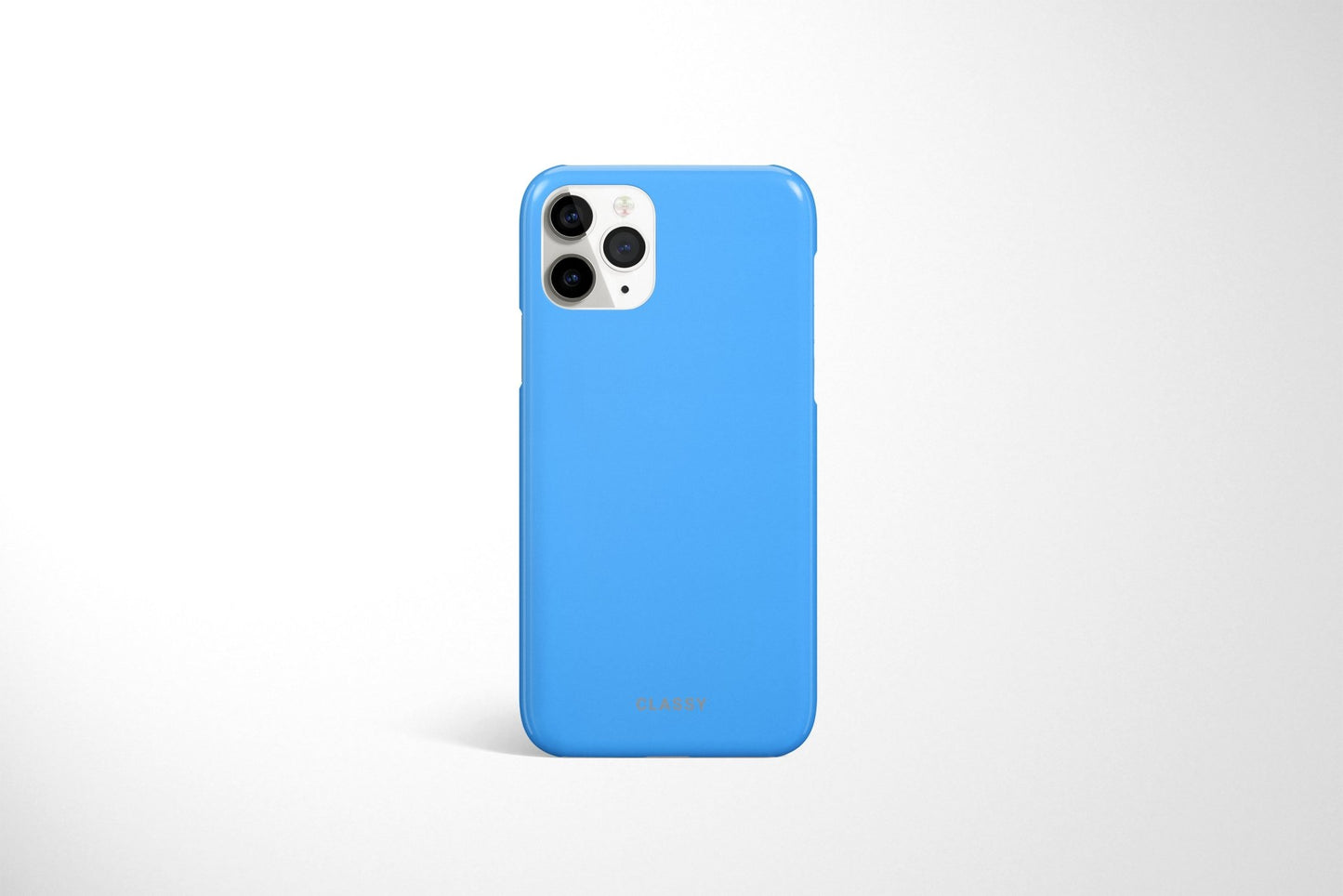 Blue Snap Case - Classy Cases - Phone Case - iPhone 12 Pro Max - Glossy -