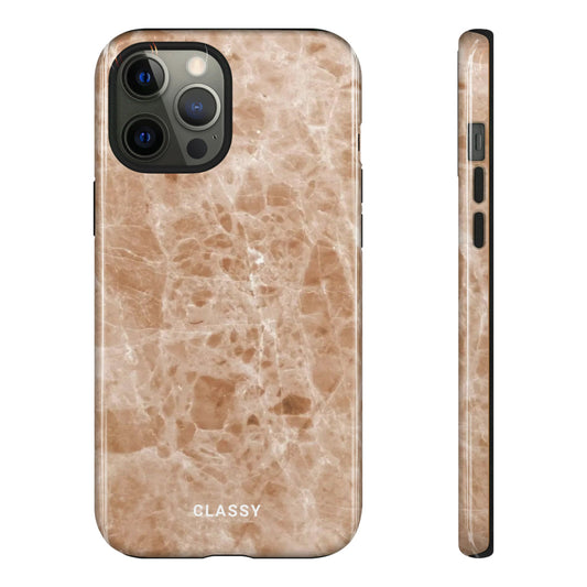 Brown Marble Tough Case - Classy Cases