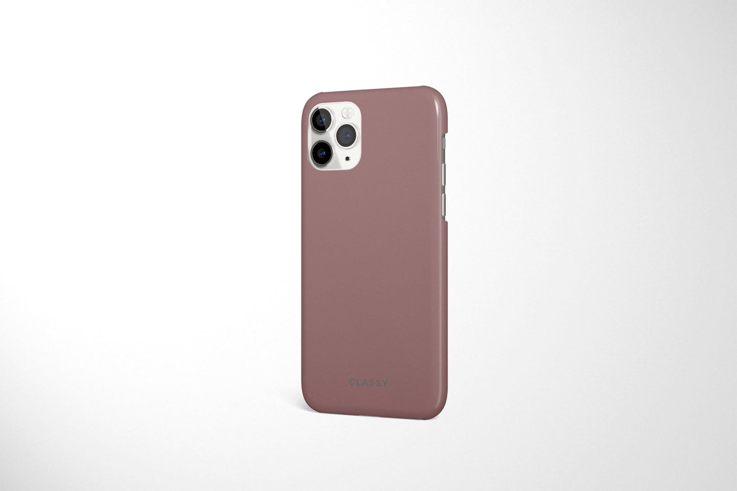 Brown Snap Case - Classy Cases - Phone Case - iPhone 12 Pro Max - Glossy -
