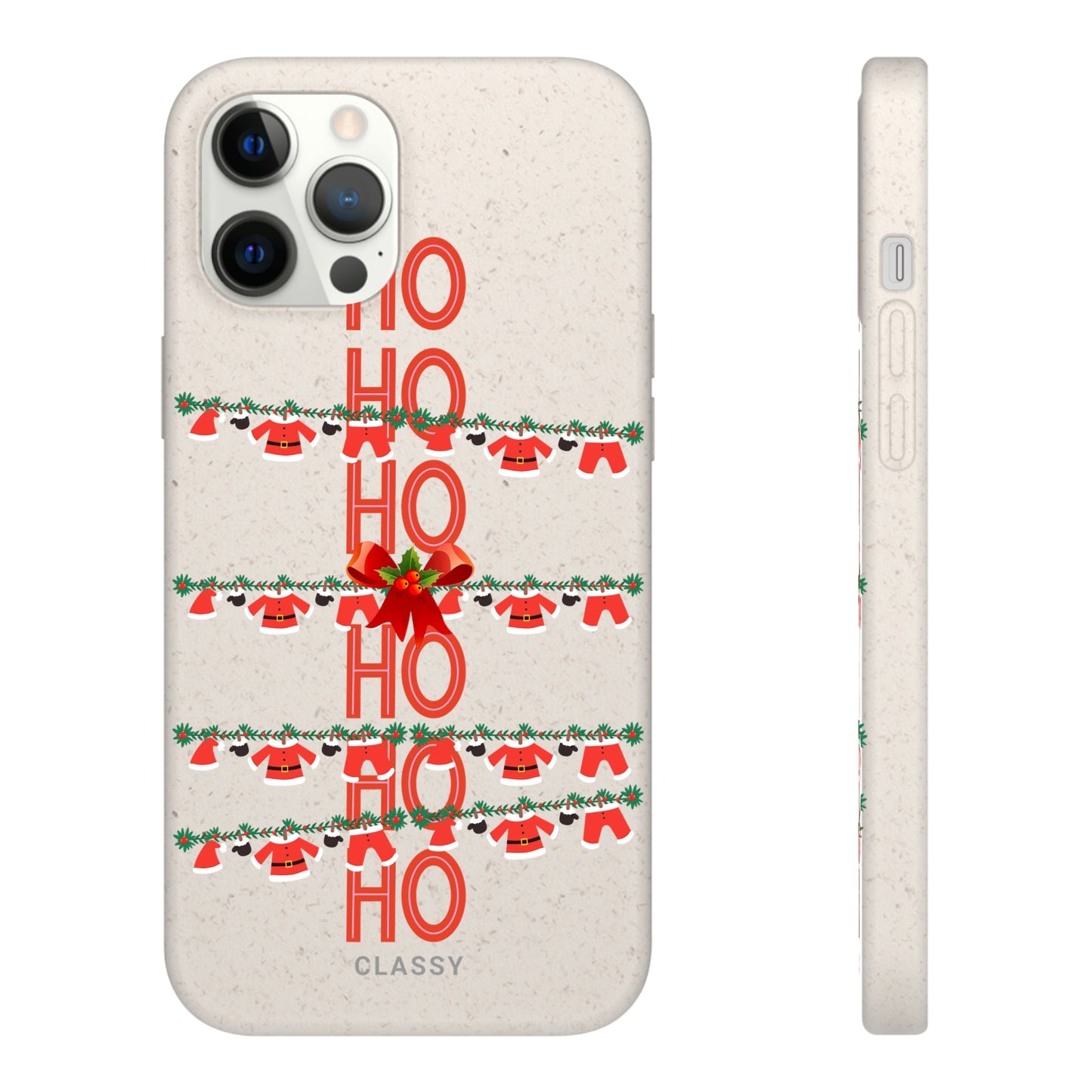 Christmas Biodegradable Case - Classy Cases - Phone Case - iPhone 12 Pro Max with gift packaging - -