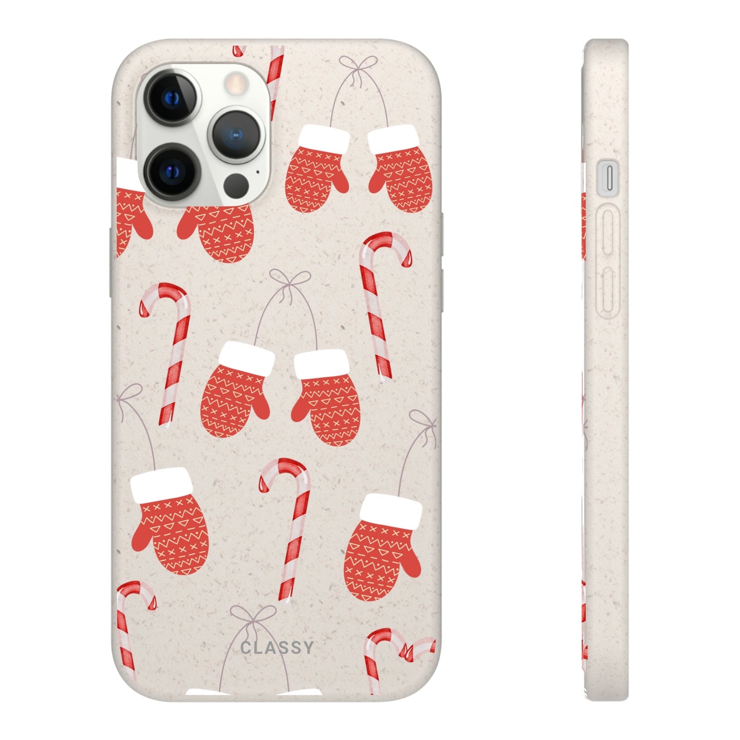 Christmas Biodegradable Case - Classy Cases - Phone Case - iPhone 12 Pro Max with gift packaging - -