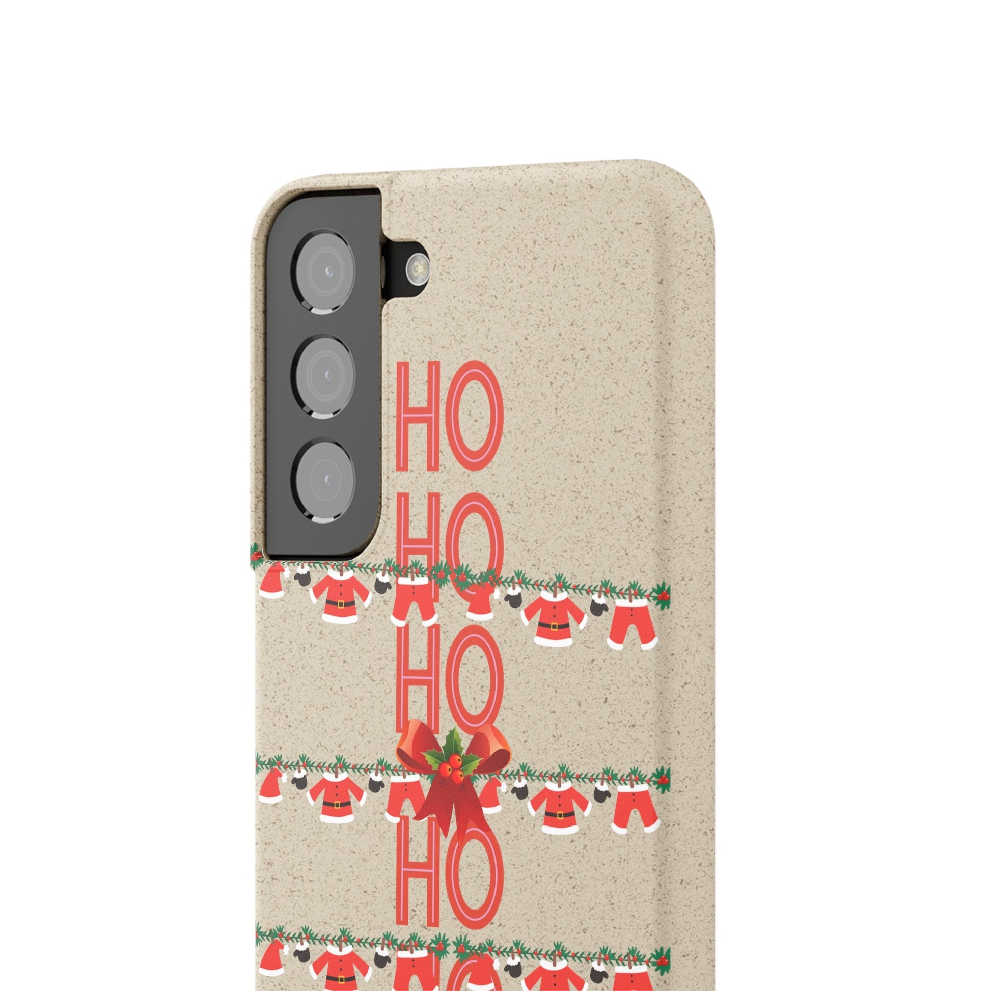 Ho Ho Ho Christmas Biodegradable Case