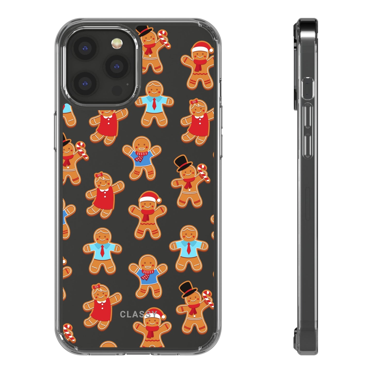 Christmas Clear Case - Classy Cases - Phone Case - iPhone 12 Pro Max - With gift packaging -