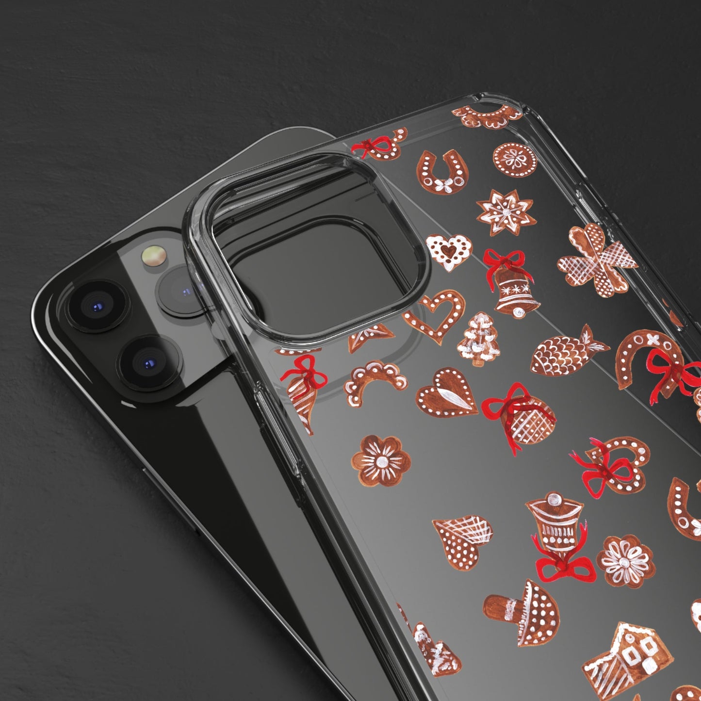 Christmas Clear Case - Classy Cases - Phone Case - iPhone 12 Pro Max - With gift packaging -
