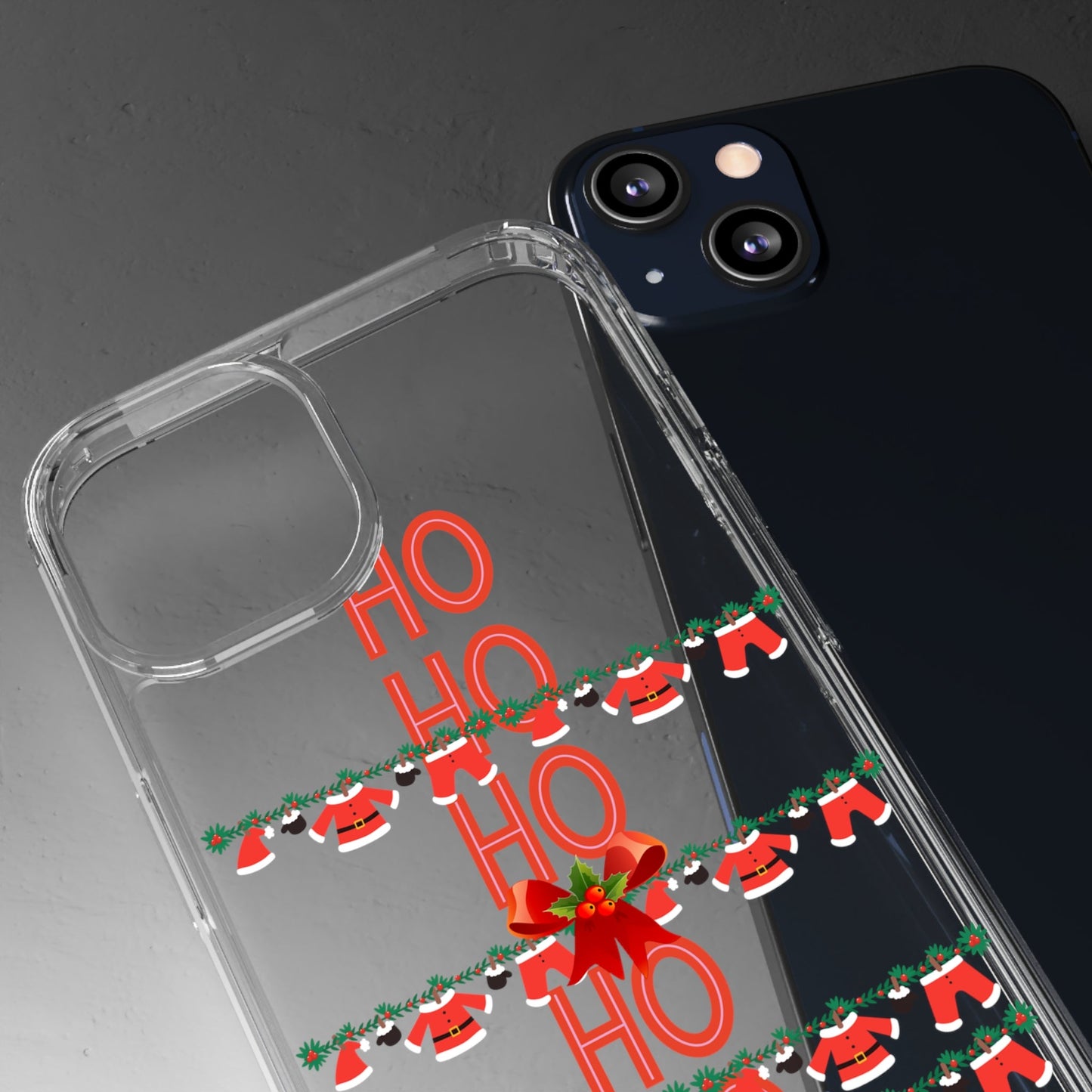 Christmas Clear Case - Classy Cases - Phone Case - iPhone 13 - With gift packaging -