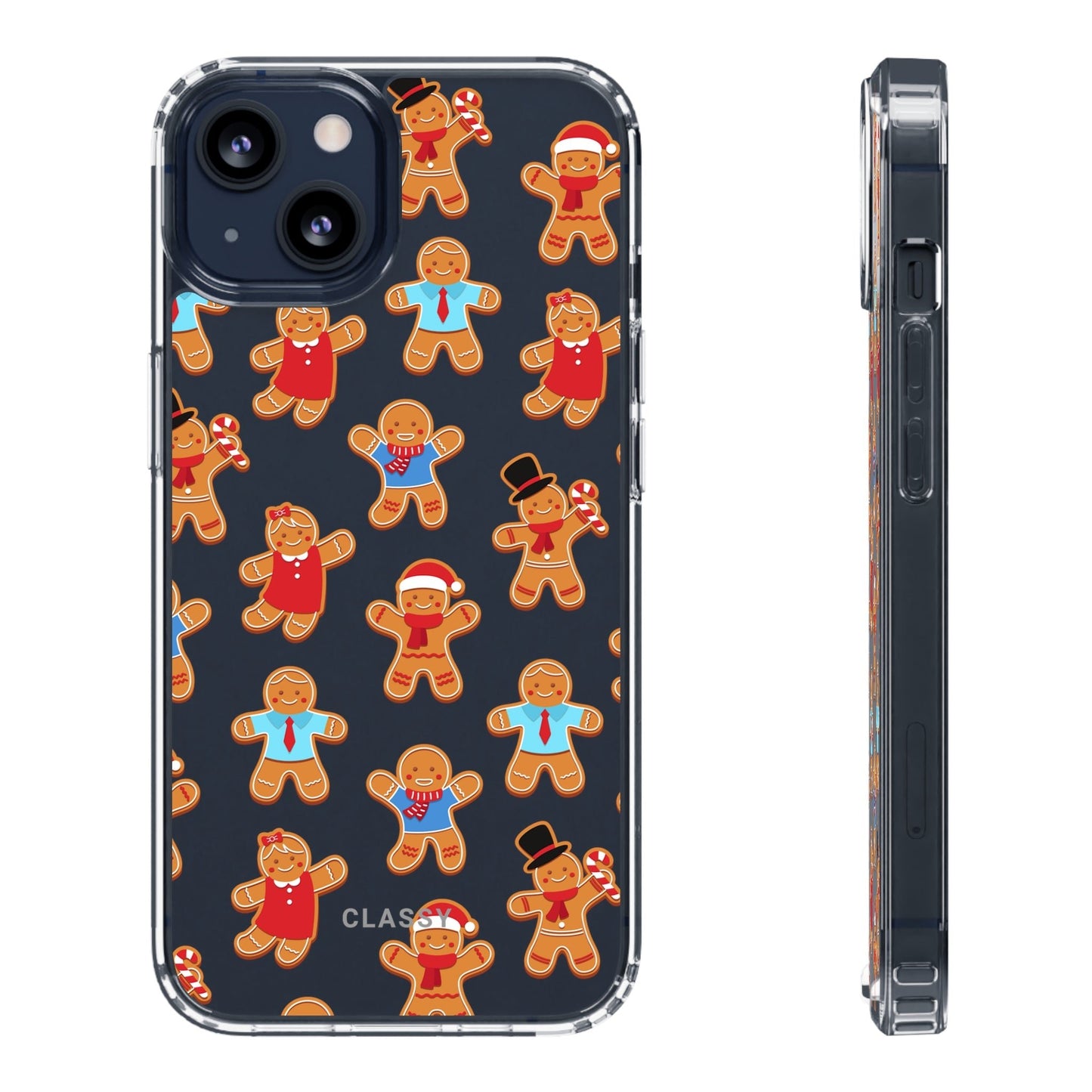 Christmas Clear Case - Classy Cases - Phone Case - iPhone 13 - With gift packaging -