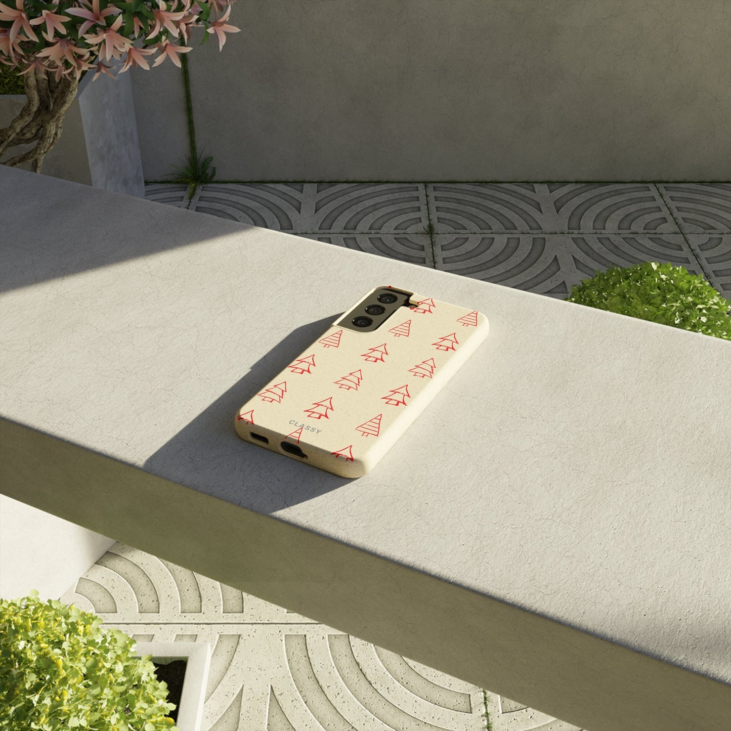Christmas Trees Biodegradable Case - Classy Cases