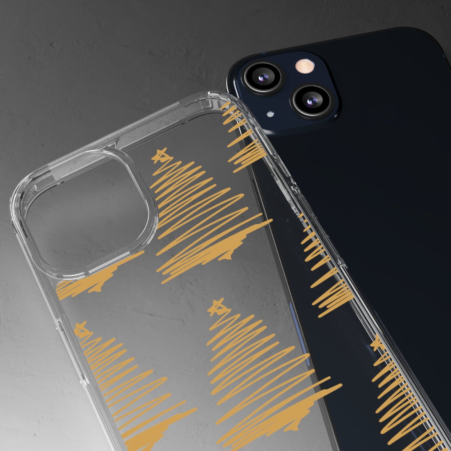 Christmas Trees Clear Case - Classy Cases - Phone Case - iPhone 13 - With gift packaging -