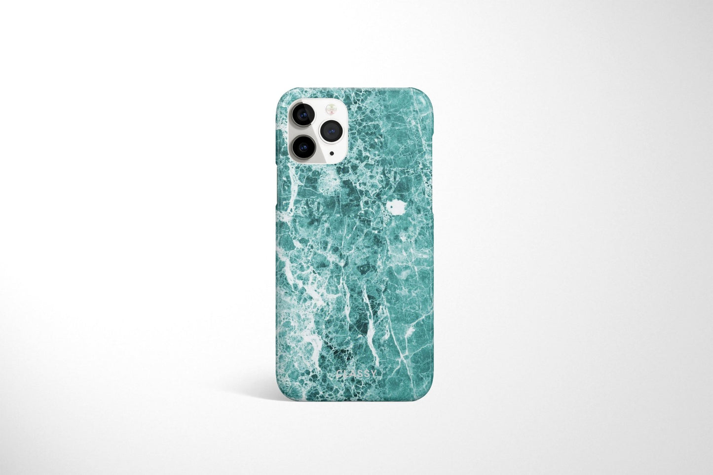 Cian Blue Marble Snap Case - Classy Cases - Phone Case - iPhone 14 - Glossy -