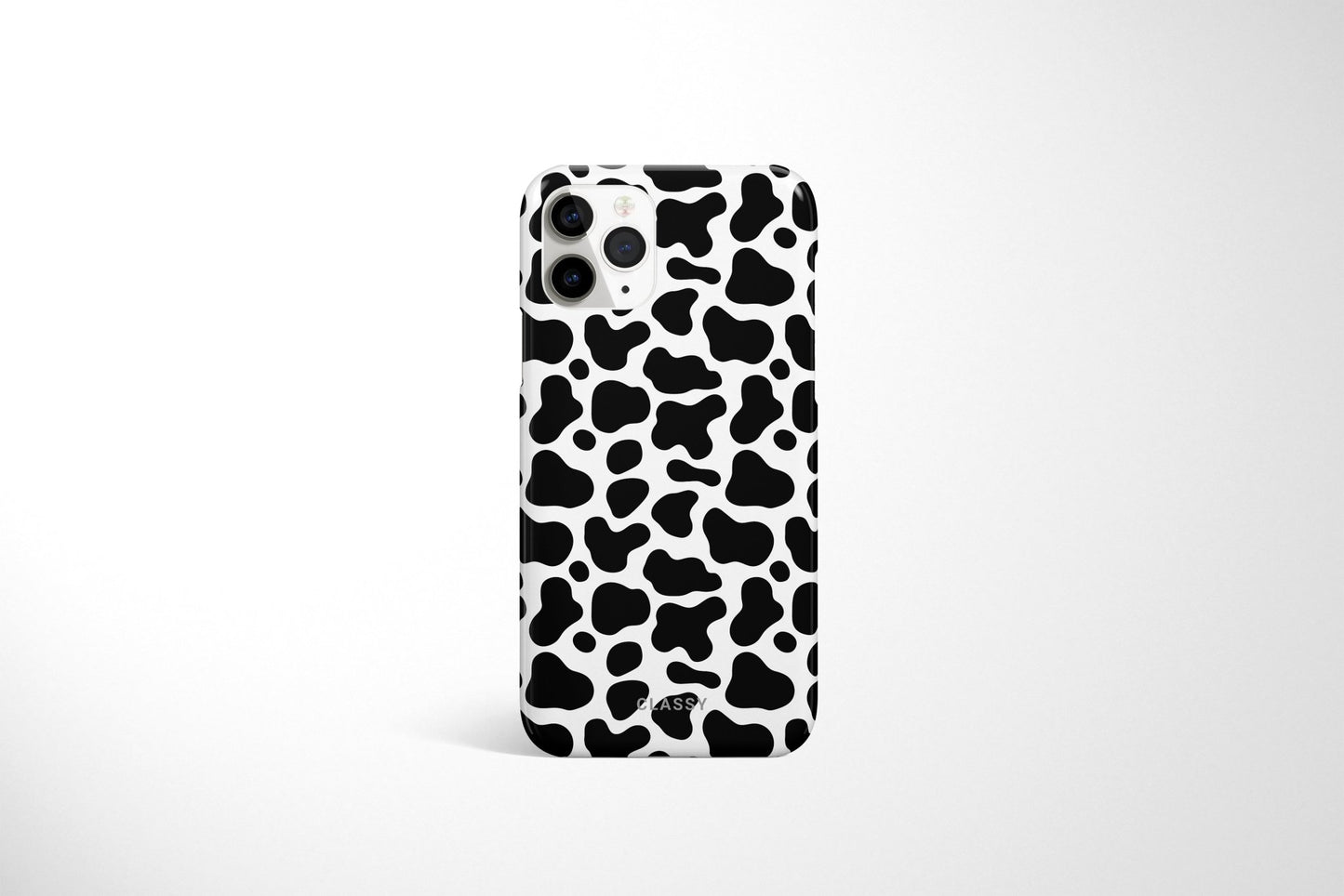 Cow Print Snap Case - Classy Cases - Phone Case - iPhone 14 - Glossy -