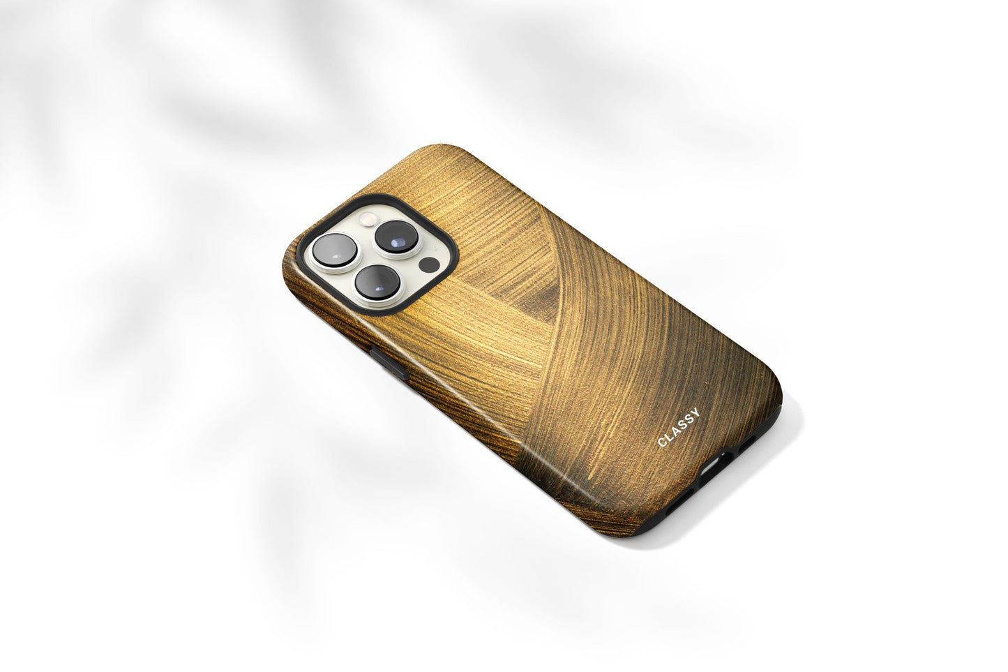Dark Gold Pattern Tough Case - Classy Cases - Phone Case - iPhone 12 Pro Max - Glossy -